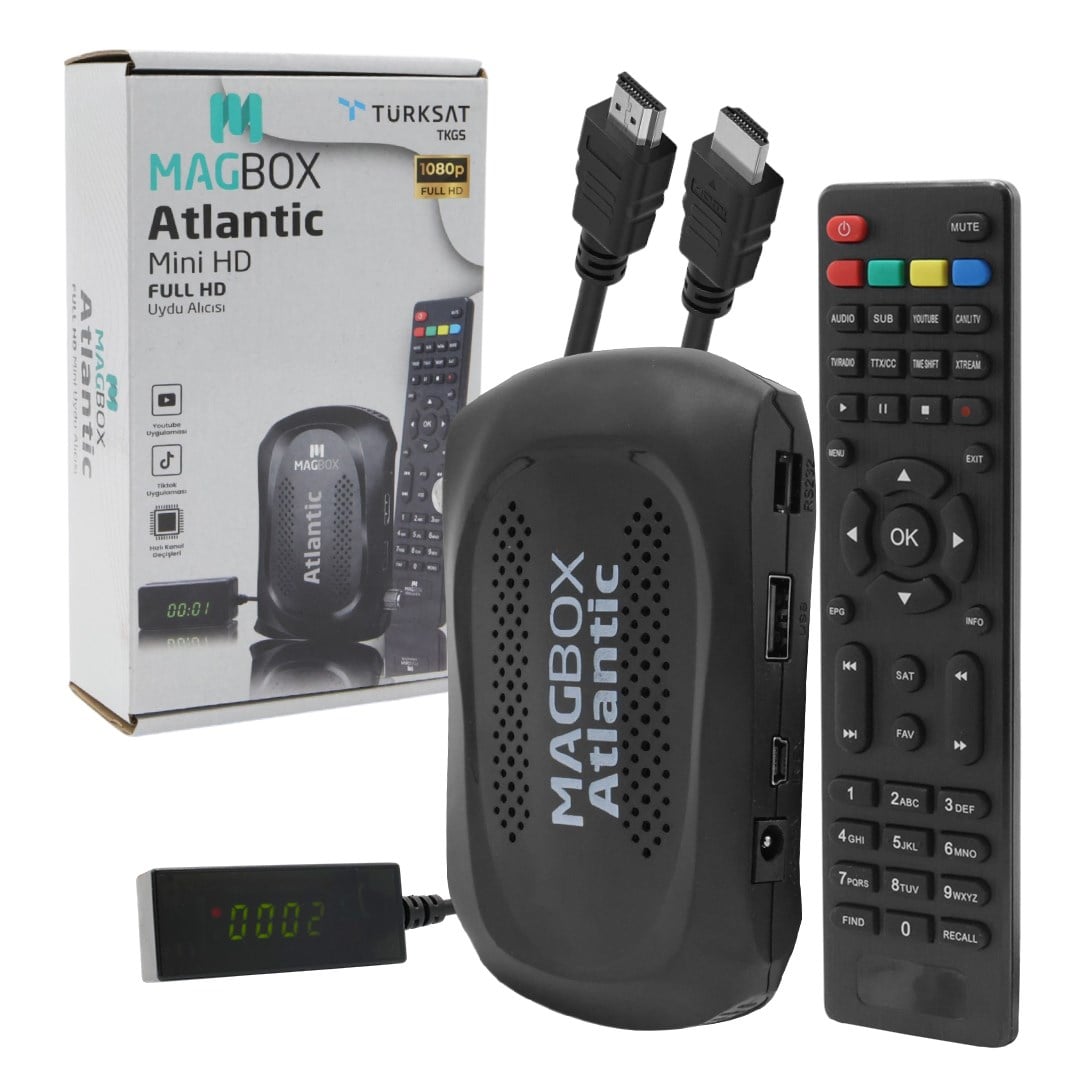 САТЕЛИТЕН ПРИЕМНИК MAGBOX ATLANTIC  Сателитен приемник MAGBOX ATLANTIC 