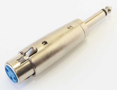 ПРЕХОДНИК КАНОН F206A XLR/F-6.35/M Преходник Канон F206A XLR/F-6.35/M