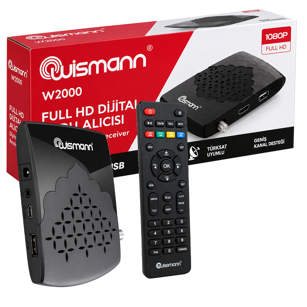 САТЕЛИТЕН ПРИЕМНИК WISMANN W2000 HD MINI Сателитен приемник WISMANN W2000 HD MINI