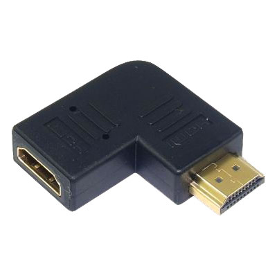 ПРЕХОДНИК HDMI-F/HDMI-M ЪГЛОВ 90° ПРЕХОДНИК HDMI-F/HDMI-M ЪГЛОВ 90° / ANGLE ADAPTER HDMI-F/HDMI-M 90°