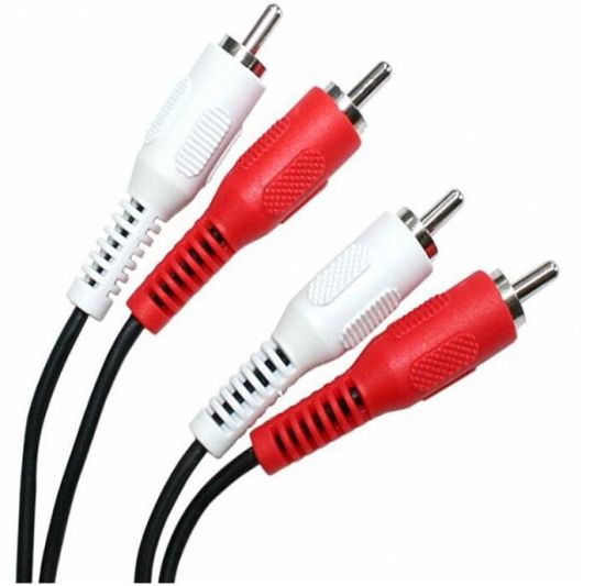 CABLE 2RCA/2RCA 1.5M COLOUR ALDA CABLE 2RCA/2RCA 1.5M COLOUR  ALDA