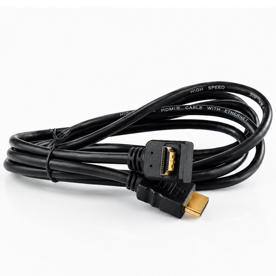 КАБЕЛ HDMI-HDMI 1.5M 90C  (ЪГЛОВ) КАБЕЛ HDMI-HDMI 1.5M 90C  (ЪГЛОВ)