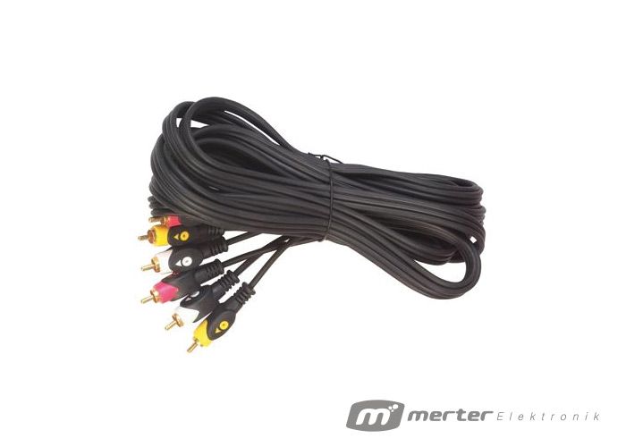 CABLE 3RCA/3RCA 1.5M Кабел Аудио Видео 3RCA/3RCA 1.5M 