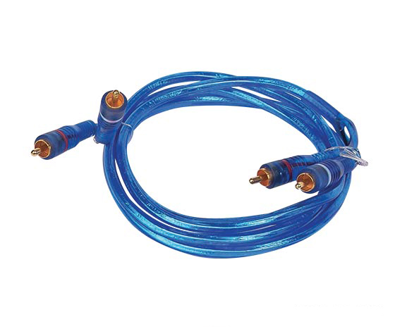 CABLE 2RCA/2RCA 1.8M BL.GOLD CABLE 2RCA/2RCA 1.8M BL.GOLD 1.8M BLUE GOLD  