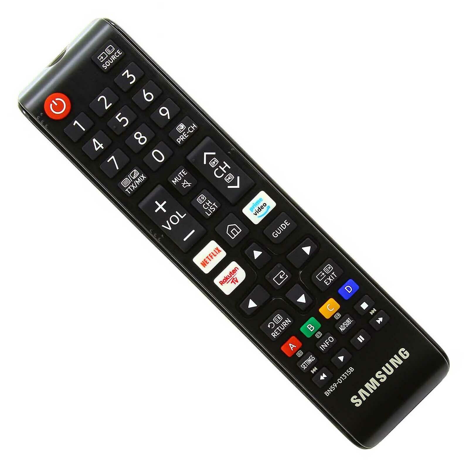 RC SAMSUNG BN59-01315B  RC SAMSUNG BN59-01315B SAMSUNG   Netflix, Prime video, Rakuten Tv Key  UE65RU7020